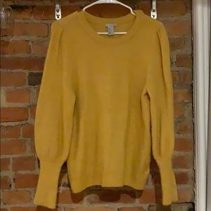 H&M Women’s medium mustard sweater